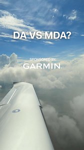 DA vs MDA. What’s the difference? #DAvsMDA #IFRTraining #InstrumentApproach #PilotTips #FlightTraining #CheckridePrep #AviationTok #LearnOnTikTok | Boldmethod