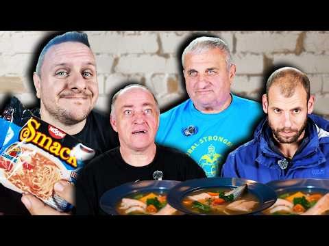 Halászlé vakteszt 🍲🐟Vajon mennyire lehet jó a Nissin Smack halászlé?#reklám 🤔