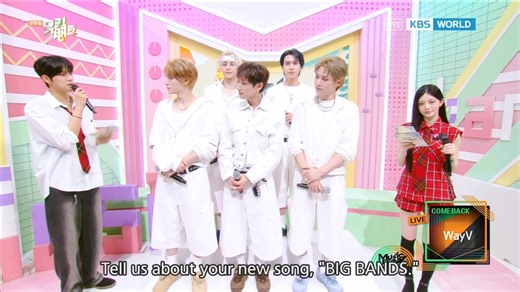 [Music Bank Interview] - WayV🎶 "WayV" have always got a unique charm!, “BIG BANDS!”😆 📌For more videos on Music Bank, head to our YouTube channel! (https://www.youtube.com/@kbsworldtv) #WayV #MusicBank #KBSWORLDTV KBS 250725 방송 | KBS WORLD