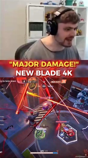 Kragie Cooks The Lobby With The New Blade Buff (4K) 🔥#marvelrivals #necros #jay3 #timthetatman #moxy