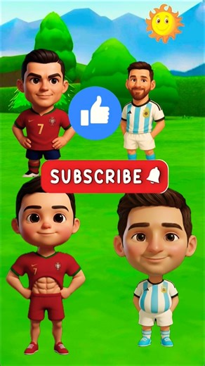 Ronaldo vs Messi: Who Has the Coolest Kid?🤣