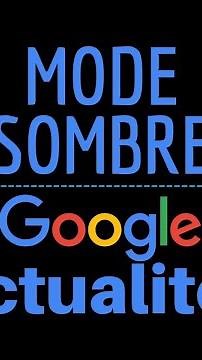 Mettre GOOGLE NEWS EN NOIR, comment activer ou enlever le mode nuit et sombre sur Google Actualités