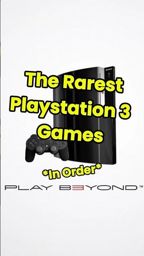 The Rarest PS3 Games Ever Released 😤 #shorts #2000s #gamingnostalgia #playstation #playstation3