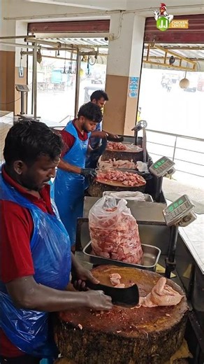 1000 KG order broiler🥳 #jjchickencenter #chickenshop #pondycherry #freshchicken #foodie #meat