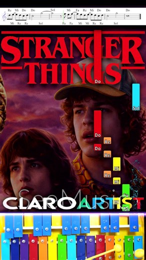 Upside Down music, school edition 🎹