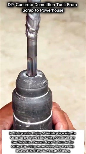 DIY Concrete Demolition Tool: From Scrap to Powerhouse