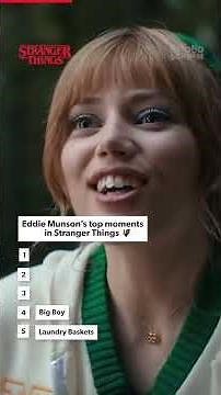 Eddie Munson’s Top Moments in Stranger Things RANKED 🎸 | Stranger Things 5 (Netflix) #StrangerThings