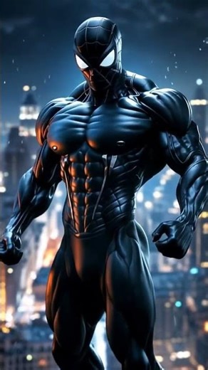 spider man muscle 3D video animation #shorts#animation