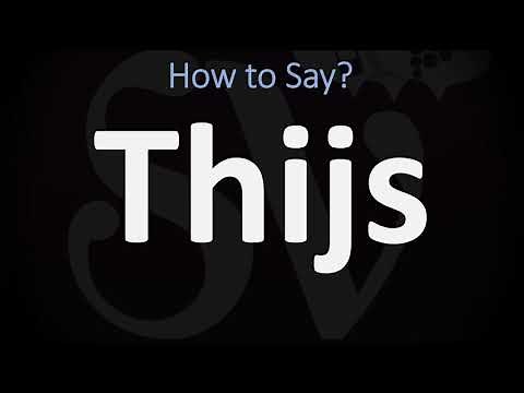 How to Pronounce Thijs? (CORRECTLY) | Name Pronunciation