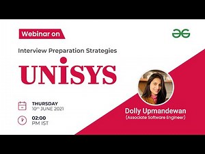 Unisys | Interview Preparation Strategies