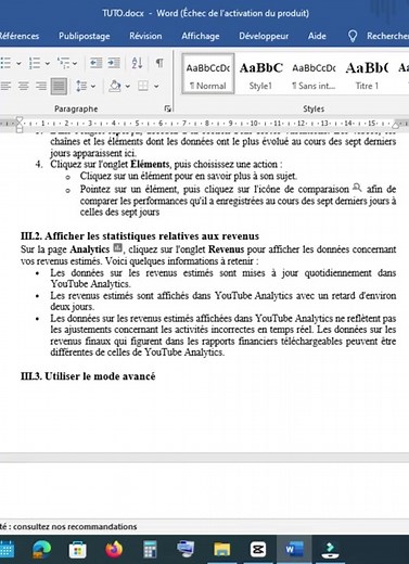 Créer un saut de page sur Word #formationWord #word #wordavancé