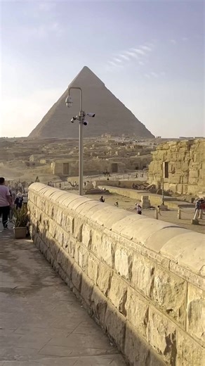 panoramic view the pyramids #travelegypt2025 #egypttravel #exploreegypt #visitegypt