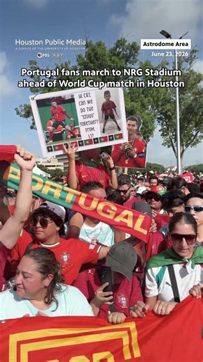 Portugal's FIFA World Cup fanwalk in Houston
