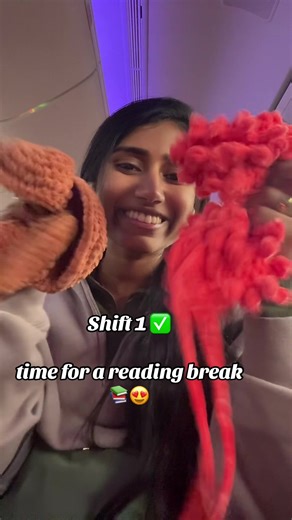 Crocheting on a Plane: My In-Flight Experience