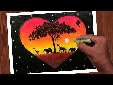 How to draw world wildlife day drawing | World wildlife day easy poster drawing step by step
