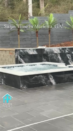 Large Pool, Heated Raised Spa 3- 36