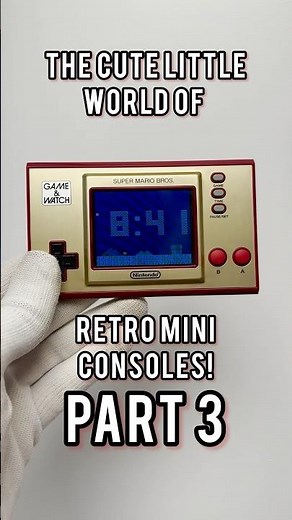 The Cute Little World of Retro Mini Consoles! Part 3 #retrogaming #nintendo #gameandwatch