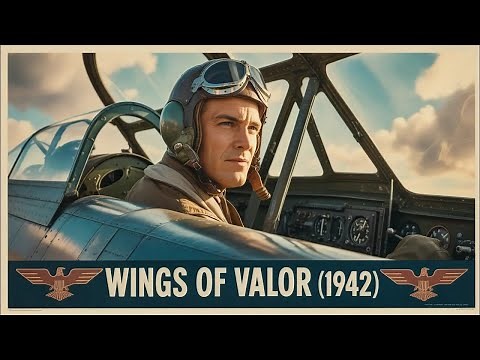 Wings of Valor (1942) World War 2 / Drama / Action, Robert Stack, Diana Barrymore, Classic Movie