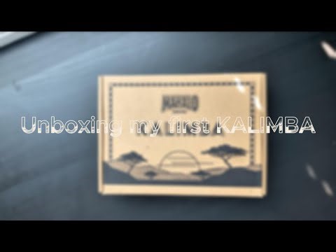 Unboxing My First Kalimba