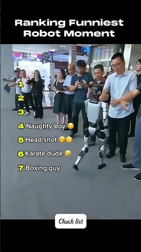Ranking Funniest Robot Moment 🤣 #funny #youtube