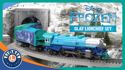 Watch Disney Frozen Olaf Winter Freight Electric Train Set on Amazon Live