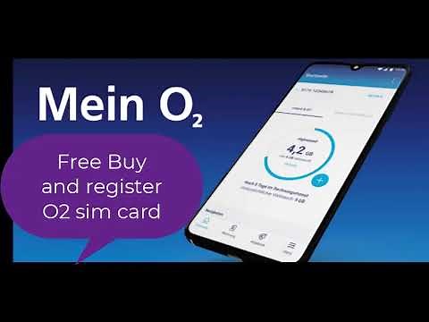 Buy and register O2 sim card for free in Germany in 2 minutes