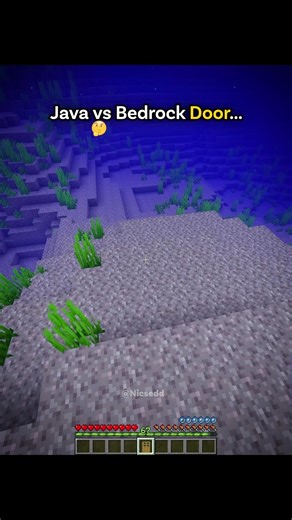 Minecraft Java vs Bedrock Meme...🤯
