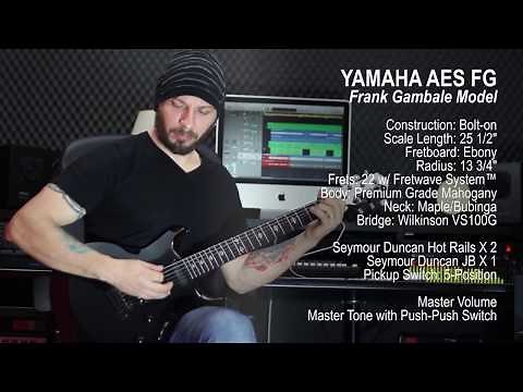 YAMAHA AES FG Frank Gambale - Demo with Fractal Audio AXE FX II by Paolo Beretta