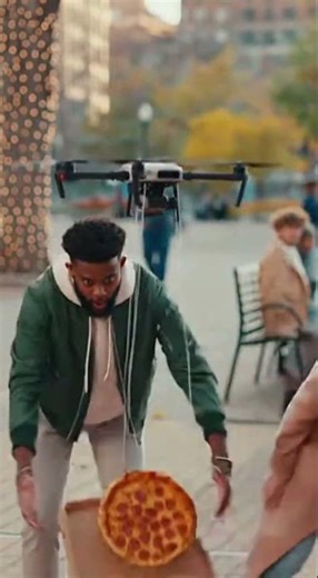 Drone Delivery Fails Hilariously! Pizza Chaos in the Park