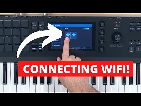 Akai MPC Key 61 Quick Tip - Connecting the WiFi