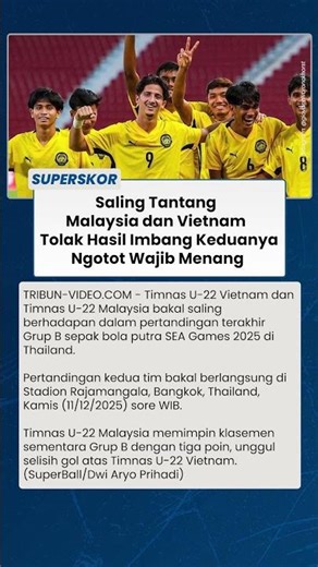PERNYATAAN BERANI, Gelandang Malaysia dan Vietnam Sama-Sama Targetkan Kemenangan Penuh