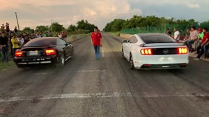 42K views · 2K reactions | Mustang Gasper Le Juega al Poderoso Mustang Venom Procharger Nitro en los Arrancones #procharger #mustang #ford #supercharger #nitro #arrancones #drag #racing #dragrace | Sinaloa Racing | Facebook