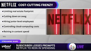 Netflix leadership attempts to rein in spending amid subscriber losses