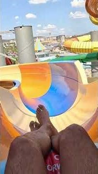Rafting Waterslide at Marina Waterpark in Istanbul, Turkey