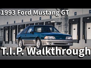 Ultra-Rare 13K Mile 1993 Mustang GT - Reef Blue over Silver - Walkaround With The Infamous Project!!