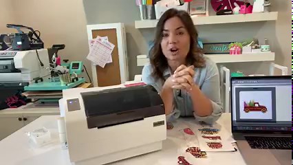 1.2K views · 18 reactions | Woah!!! Want to supercharge your sticker shop...check out this print and cut sticker machine!! Definitely not a hobby/craft machine..but for sticker shops with limited space this might be just the thing! https://shrsl.com/3siwz | Silhouette School with Melissa Viscount | Facebook