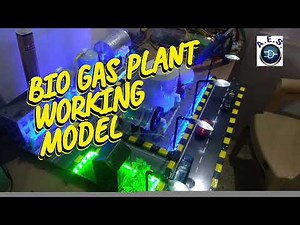 bio - gas plant working model #schoolproject #diy #biogasplant #scienceproject #project