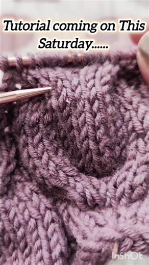 This Cable Pattern Is So Beautiful! ✨