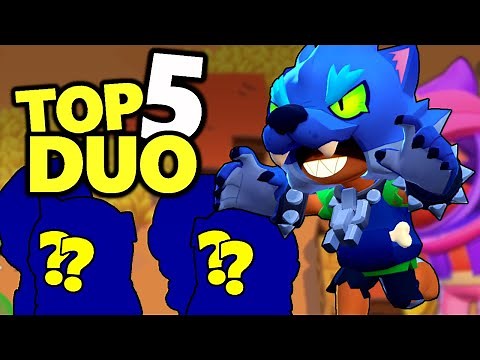 TOP 5 DES DUOS LES PLUS PUISSANTS EN SURVIVANT SUR BRAWL STARS !! Méta duo