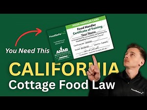 California Cottage Food Law | Food Handler Card Required?