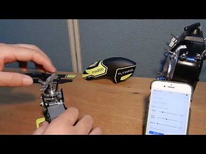 RC helicopter GPS内蔵マイクロヘリFLYWING FW200コンパス初期化(キャリブレーション）GPS compass calibration iOS App & android