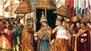 Federico Barbarossa incoronato imperatore del Sacro Romano Impero