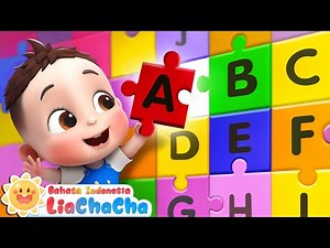 Bayi belajar huruf | Belajar Huruf | Lagu ABC | ABC Song | Lagu Lucu | LiaChaCha Bahasa Indonesia