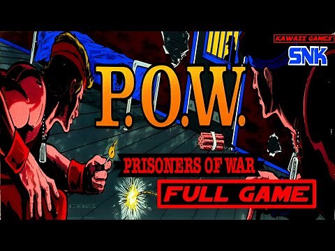 P.O.W.: Prisoners of War [ARCADE] Gameplay Walkthrough FULL GAME [4K60ᶠᵖˢ🔴]