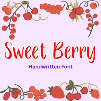 Sweet Berry Handwritten Font