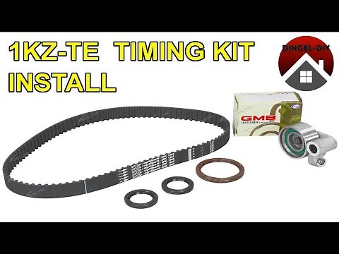 How to Replace a 1KZ-TE Timing belt, Main seals, Tensioner and More!