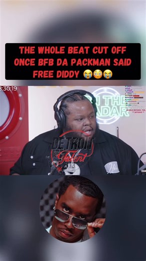 Detroit #1 Platform For Entertainment & Promotion on Instagram: "“That moment when BFB Da Packman drops ‘Free Diddy,’ and the whole beat just cuts off? 😭😳 Talk about a dramatic pause! Can’t wait to hear what comes next! #BFBdaPackman #MusicMoments”"