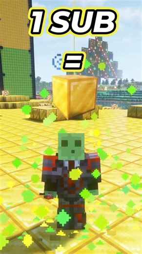 I'M GIVING A GOLD BLOCK FOR EVERY NEW SUBSCRIBER! 44K ALREADY??!! #survival #minecraft #challenge