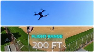 Contixo F19 Foldable Mini Drone with 1080P Camera, Obstacle Avoidance, 2 Batteries, Brushless Motors, LED Lights, Case, Black - Walmart.com