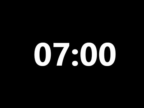 倒數7分鐘/倒數計時7分鐘/countdown 7 minutes /7분 카운트다운/7分間のカウントダウン #timer #timervideo #countdown #countdowntime